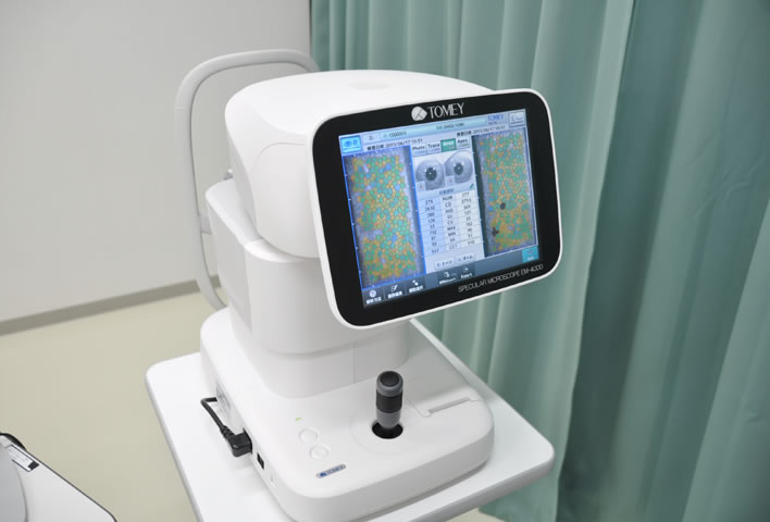 角膜内皮細胞検査機器